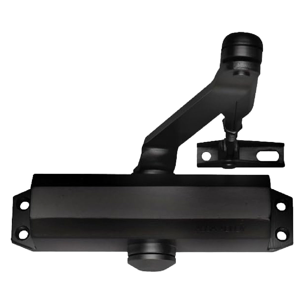 Chiudiporta aereo ‘dc110’ col.argento – con fermo Assa abloy