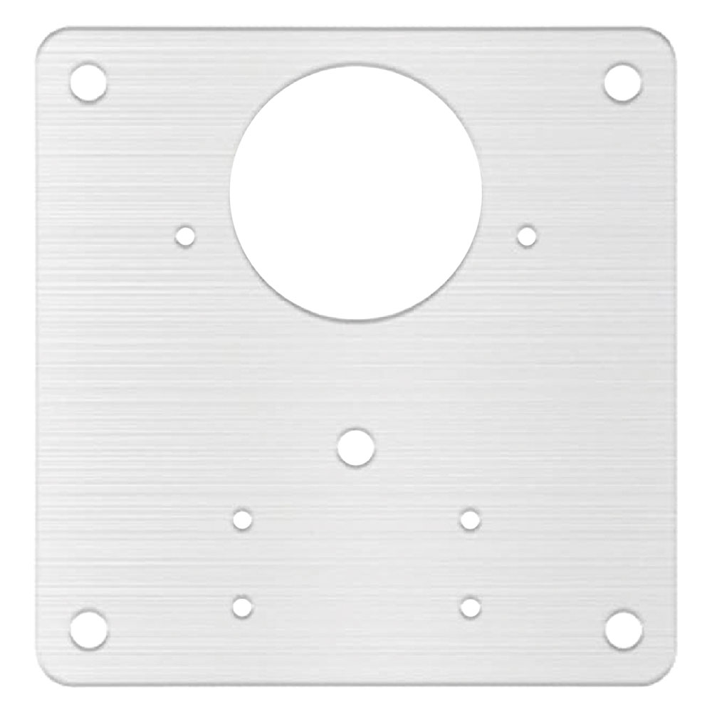 Piastra riparazione ante ‘jolly’ mm 90 x 90 – sp. 0,8 – foro Ø 35 mm Senza marca