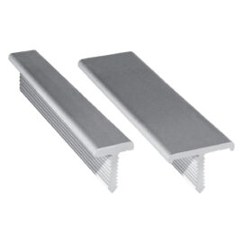 Profilo a 't' mm 10 x 10 x 2 - mt 2,5 satinato Senza marca