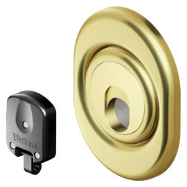 Defender magnetico per serrature 'mag 3g 2m' pvd ottone Disec