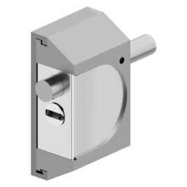 Chiusura di sicurezza per serrande 'rif06' alluminio silver Disec