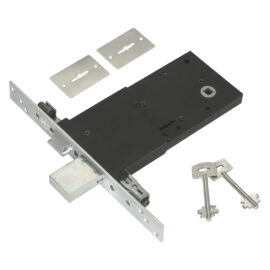 Serratura a doppia mappa da infilare per fascia '2008' e 70 - 4 mandate Securemme