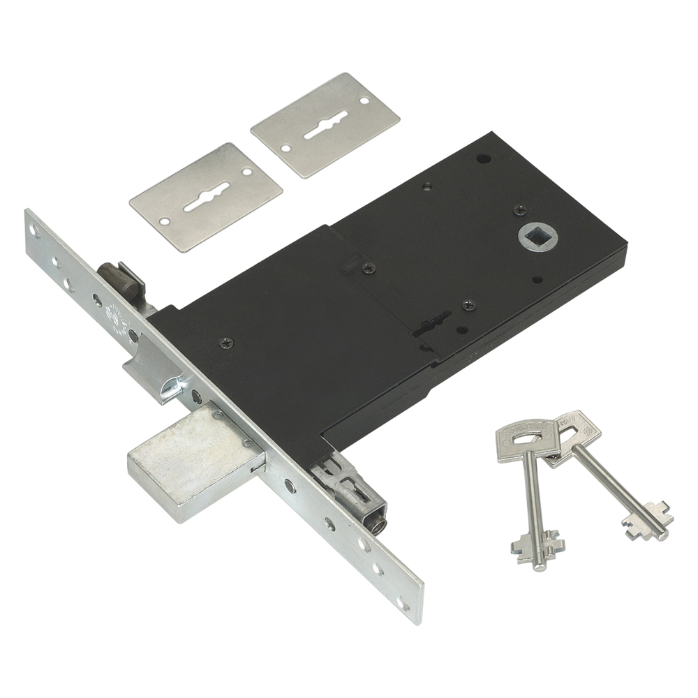 Serratura a doppia mappa da infilare per fascia ‘2008’ e 70 – 4 mandate Securemme