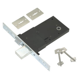 Serratura a doppia mappa da infilare per fascia '2010' e 90 - 4 mandate Securemme