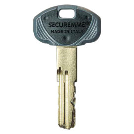 Chiave per cilindro serie 'evo k50' lunghezza 70 mm - testa 23 x 38 mm Securemme