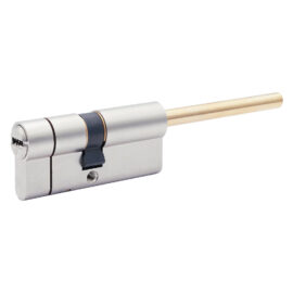 Cilindro profilato per pomolo serie 'y500' mm 40+10+25 = 75 (45+30) nichelato Yale