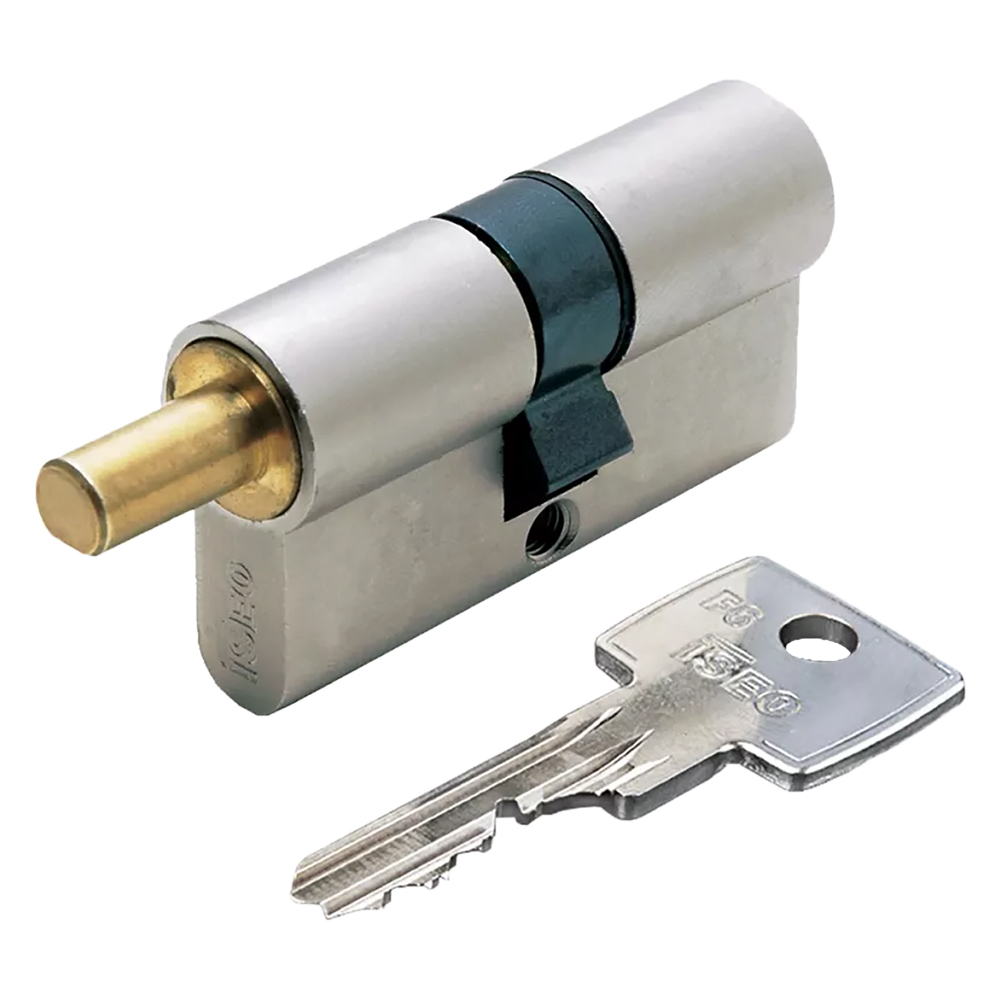 Cilindro sagomato per pomolo ‘r6 extra s’ mm 30+10+30 = 70 nichelato (35+35) Iseo