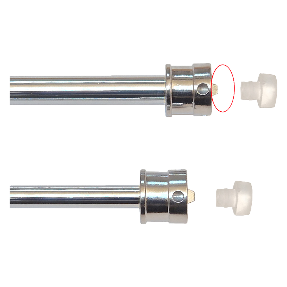 Stanghetta a molla ‘only one’ universale cm. 27/36 – cromo Senza marca