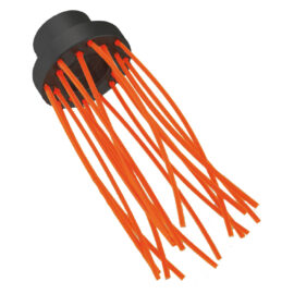 Spazzola multifilo supporto polimero 'brush pa' 16 fili - Ø 80 mm Senza marca