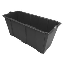 Vaso rettangolare interno per fioriera 'separe'/arredo' 79 x 35 x h 37 cm lt.63 - antracite Bama
