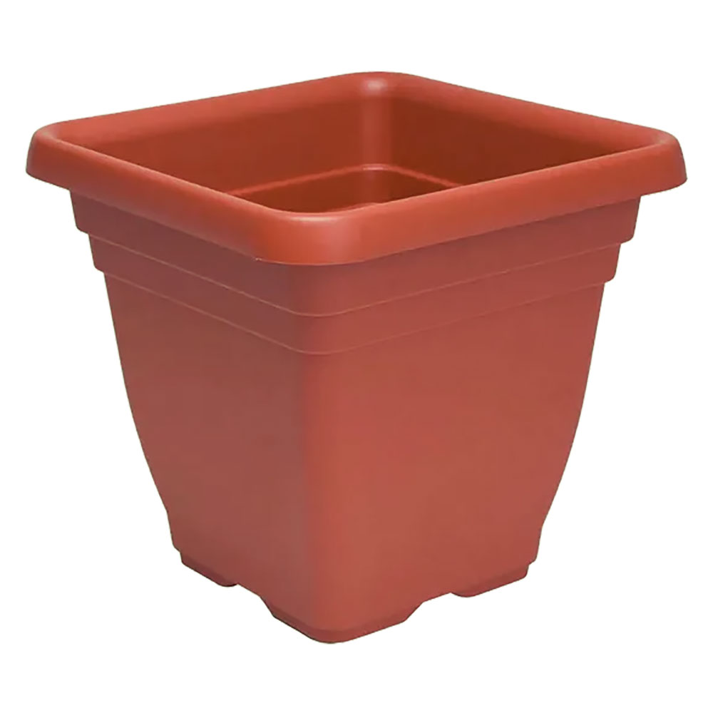 Fioriera quadra ‘laurus’ cm 25 x 25 x 23 s/sottovaso Ics