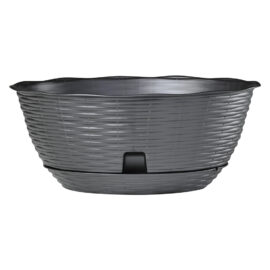 Ciotola per fiori 'paglia' Ø cm 20xh.8,5  lt.1,6 - panna Bama