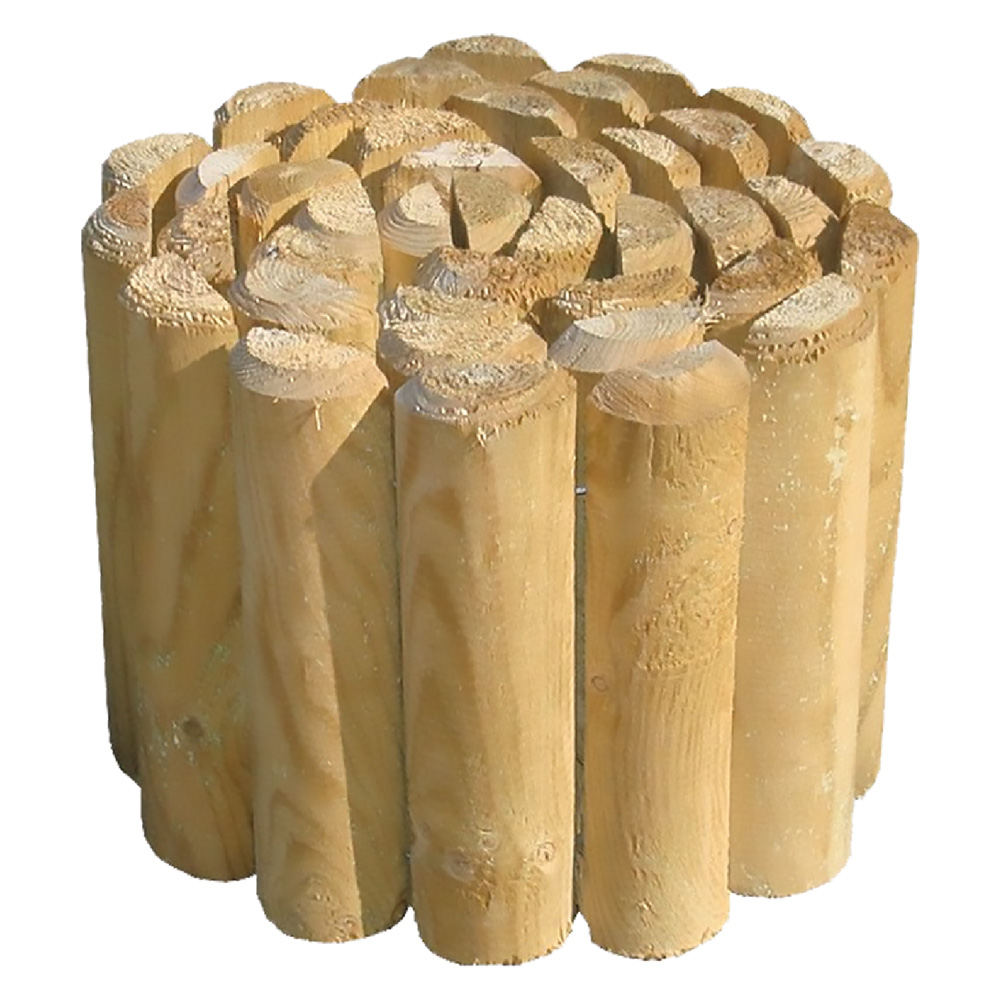 Bordatura modulare in legno ‘rollborder’ sezione 6 x 20 cm – lungh. 2 metri Senza marca