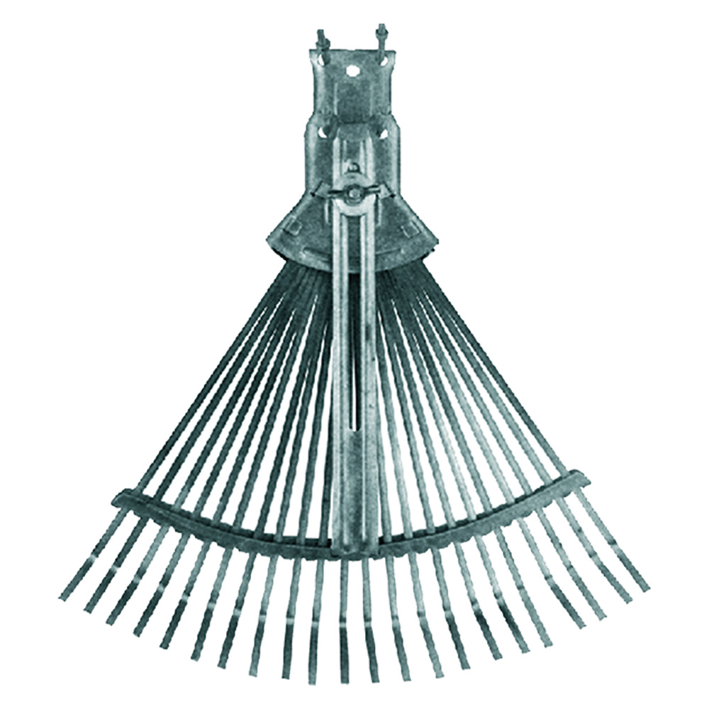 Scopa da giardino regolabile tipo leggero – zinco cromato grigio Lif