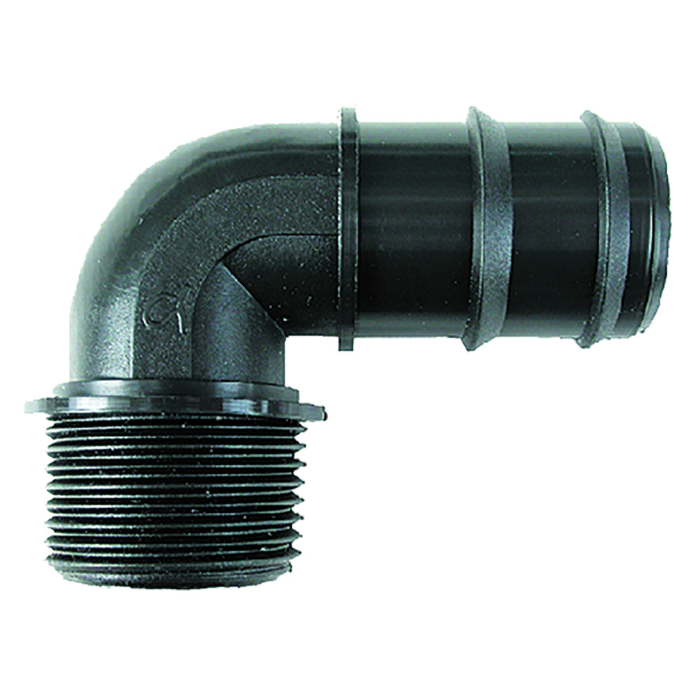 Raccordo a 90° con filetto maschio m 20 x 1/2 Irritec