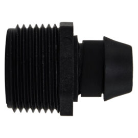 Derivazione con gommino fil. maschio ø 16 - 3/4 Irritec