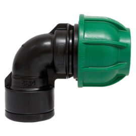 Gomito a 90° con derivazione femmina Ø 16 x 1/2 - pn 10 Irritec