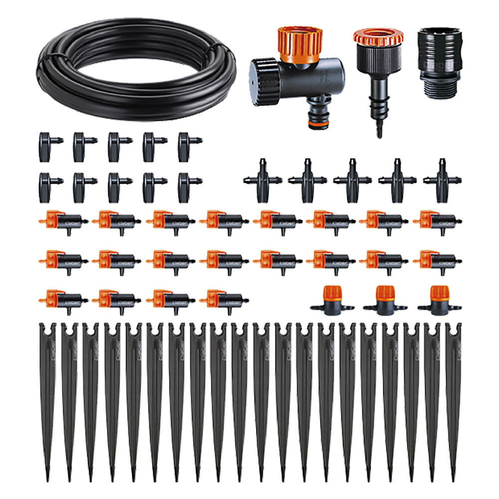 Kit microirrigazione ‘drip’ per 20 vasi art. 90764 Claber