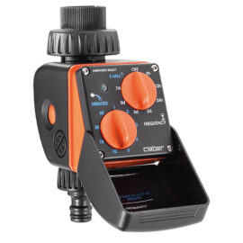 Centralina per irrigazione da rubinetto 'aquauno select' art. 8423 - 63 programmi Claber