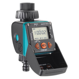 Centralina per irrigazione da rubinetto 'aquauno video 2' art. 8428 - 2 programmi al giorno Claber