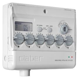 Centralina per irrigazione 'multipla' art. 8060 - 6 programmi blister Claber