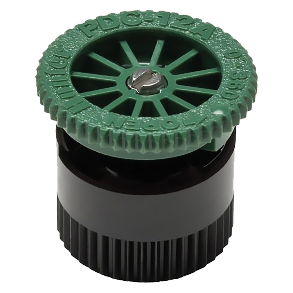 Testina per irrigatore pop-up 0°>360° 12a – raggio 3,7 metri Hunter