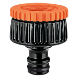 Attacco a rubinetto multifiletto art. 8803 - 3/4-1 blister Claber