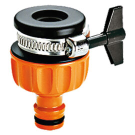 Attacco a rubinetto liscio art. 8525 - con fascetta blister Claber