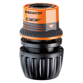 Raccordo rapido aquastop universale art.8549 - 1/2-5/8-3/4 blister Claber
