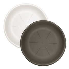 Sottovaso ø 22 per vaso ø 25 - bianco Bama