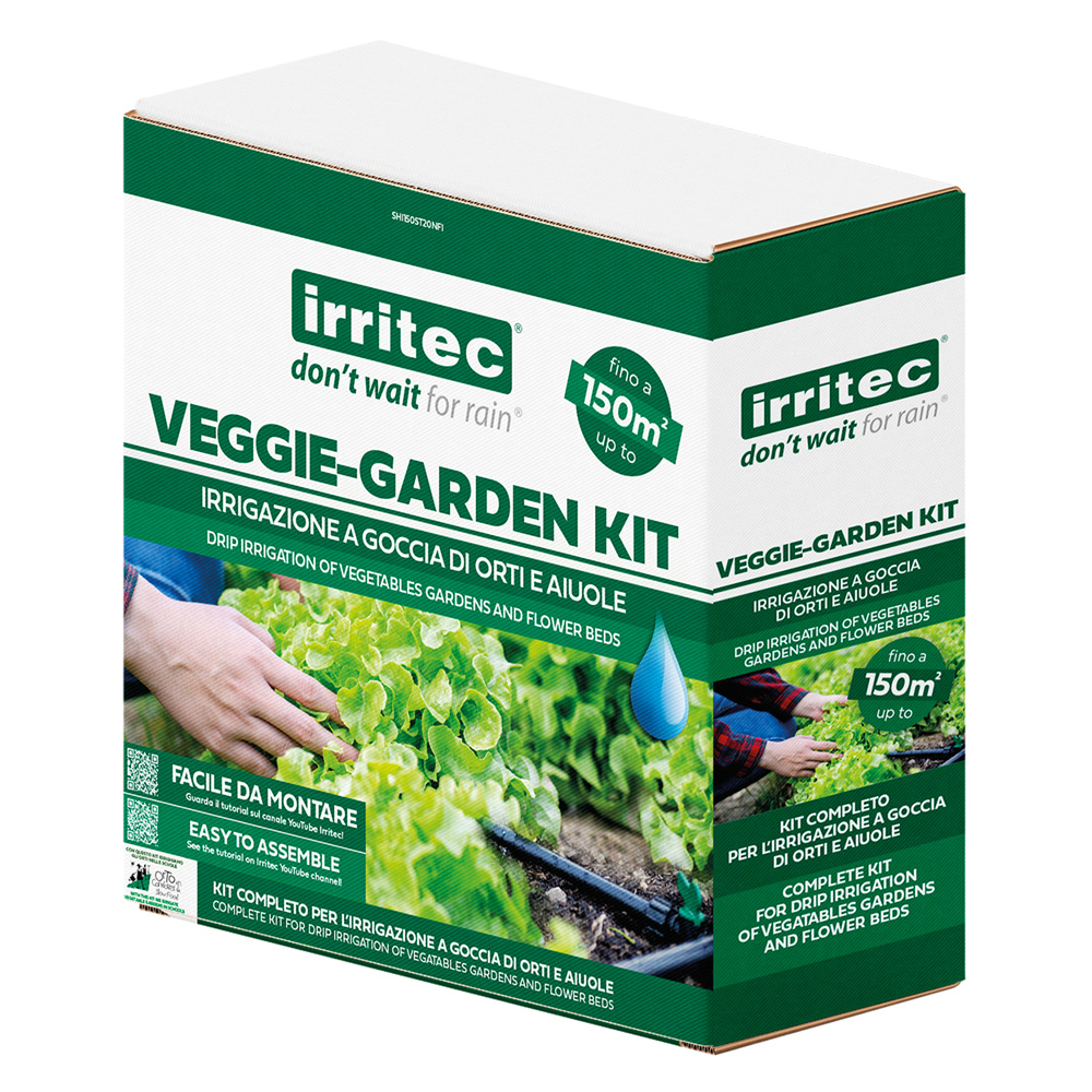 Kit irrigazione per orto ‘veggie-garden’ copertura fino a 150 m2 Irritec