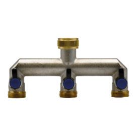Derivazione in metallo a tre vie 3/4-3/4x3/4x3/4 Lif