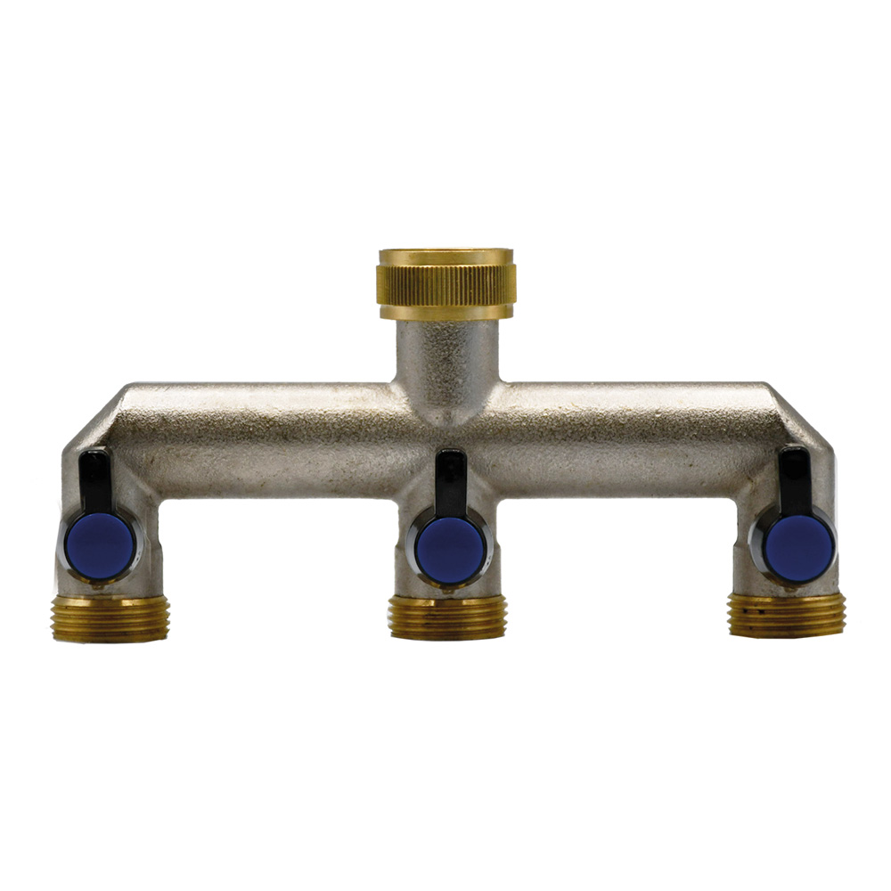 Derivazione in metallo a tre vie 3/4-3/4×3/4×3/4 Lif