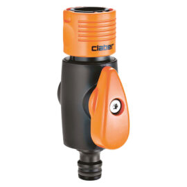 Raccordo con rubinetto art. 8601 m/f - blister Claber