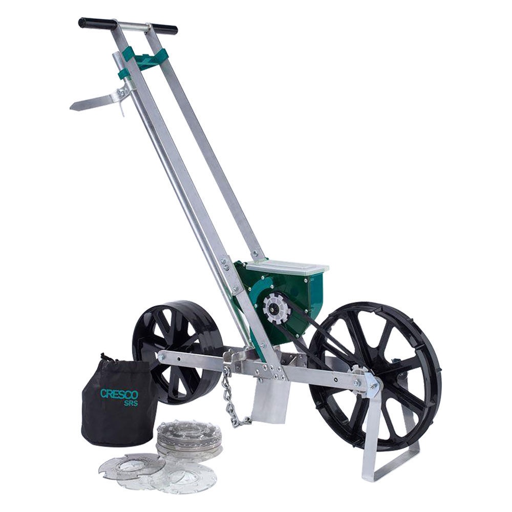 Seminatrice manuale monofila a dischi ‘cresco’ con 10 dischi Muggioli