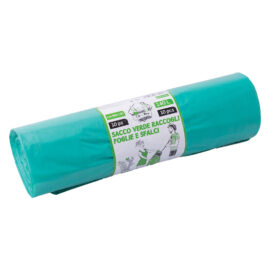 Sacchetti per foglie e sfalci cm. 90x120 - cf.10 pezzi - verdi Senza marca