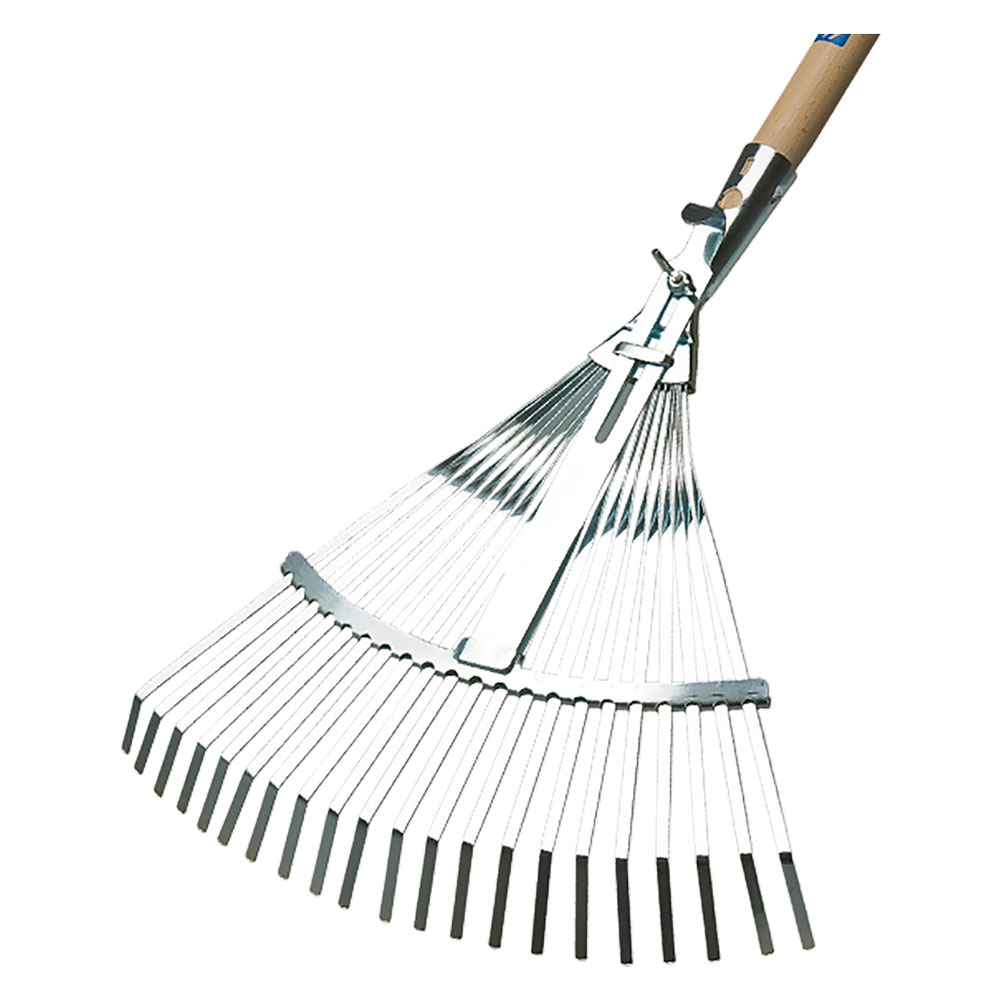 Scopa da giardino regolabile   21 denti Agef