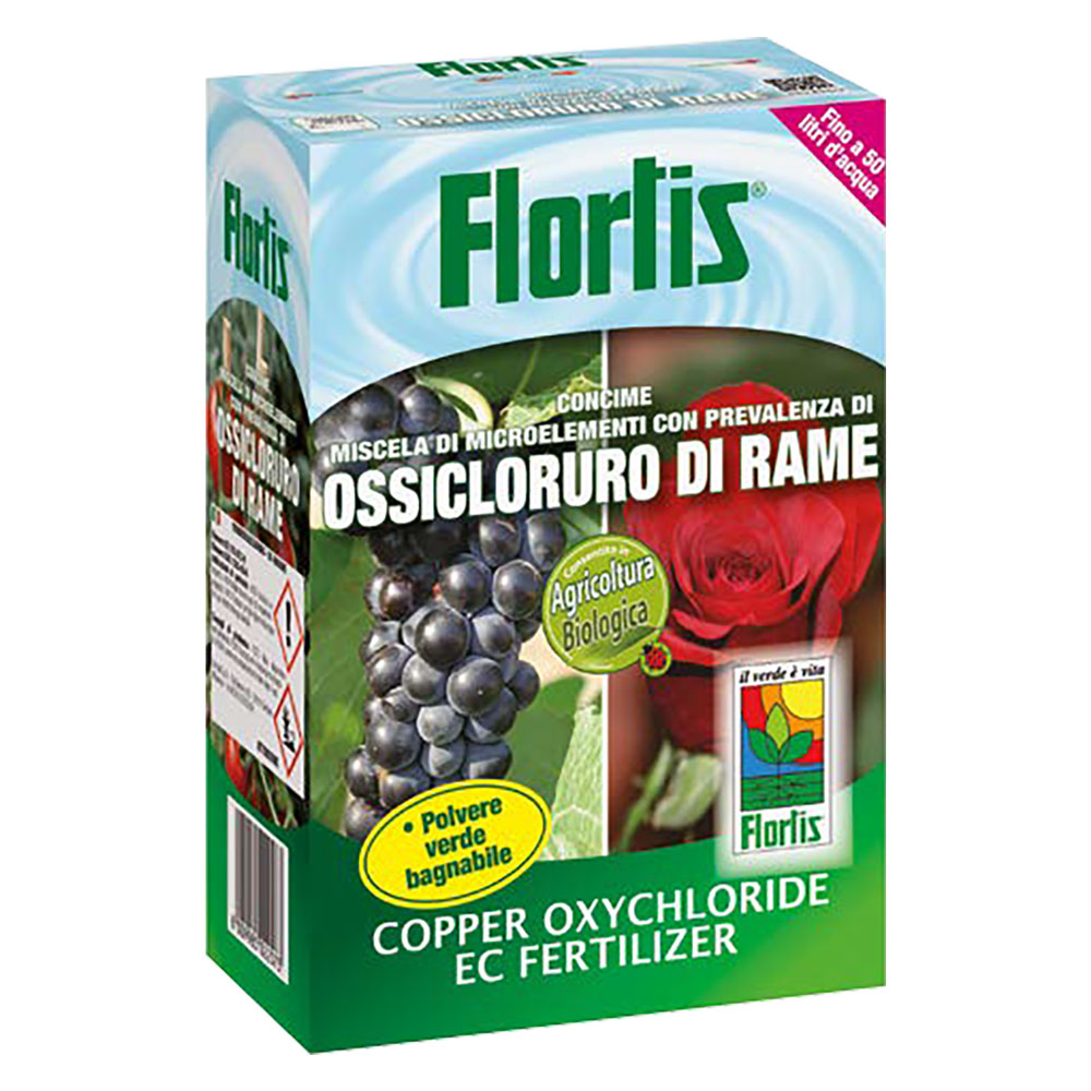 Concime ‘ossicloruro di rame’ gr. 250 Flortis