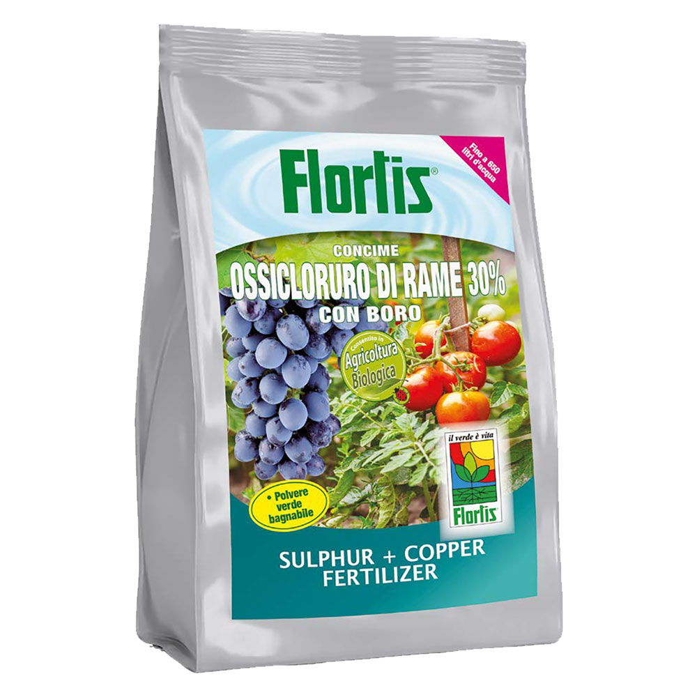 Concime ‘ossicloruro di rame 30%’ kg. 1 Flortis