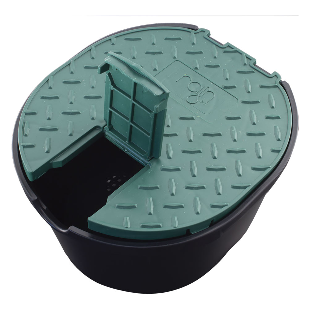 Pozzetto circolare con coperchio ø cm 16,8 x 14,9 – h 11,6 Rain