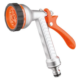 Pistola da giardino 7 getti 'basic metal multifunzione' art. 9618 - 7 getti blister Claber