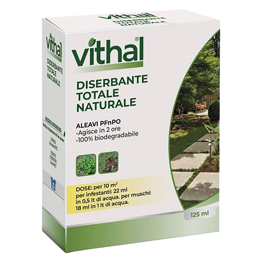 Liquido diserbante totale naturale ‘aleavi’ ml. 100 Vithal