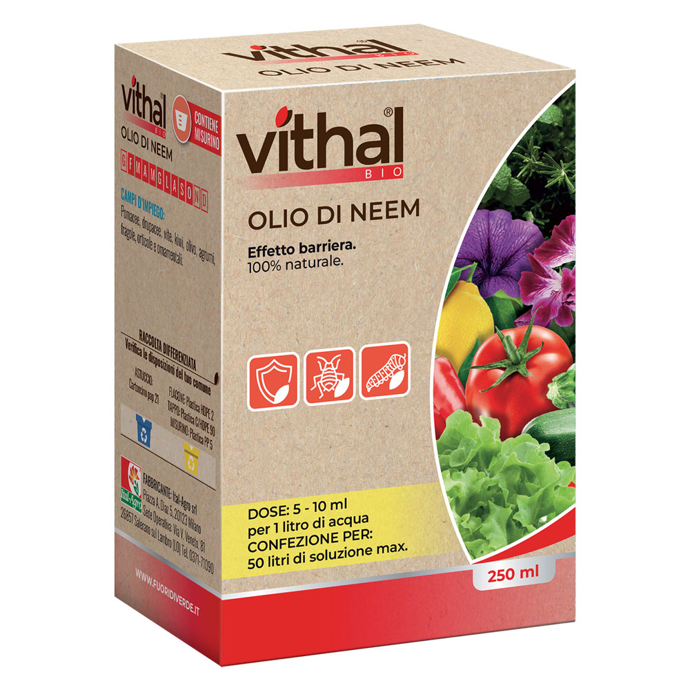 Olio di neem 100% ml. 250 Vithal