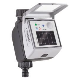 Centralina per irrigazione da rubinetto 'tempo myacquasolar' art. 8497 - 2 programmi al giorno Claber