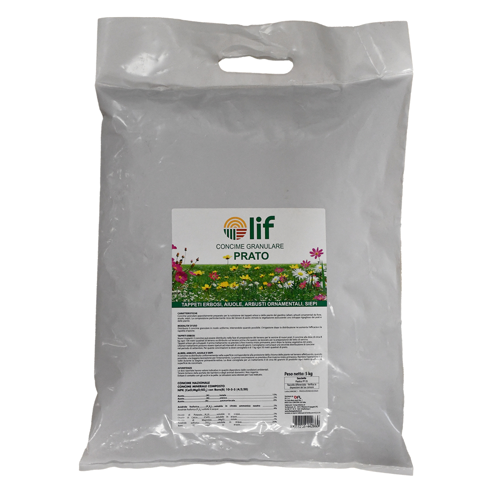 Concime granulare prato kg. 5 Lif
