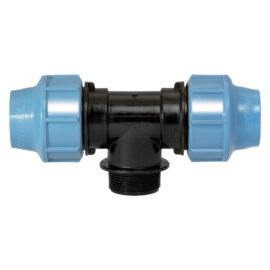 Ti a 90° derivazione maschio Ø 25 x 3/4 Unidelta