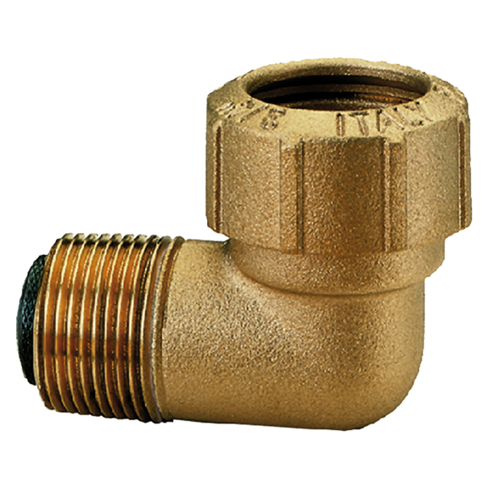 Raccordo a “l” maschio ø  20 x 1/2 Itap