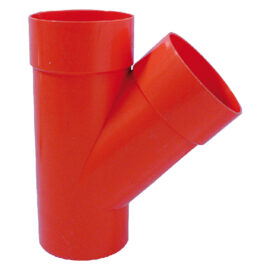 Derivazione 45° in pvc 45 ø    40 Senza marca