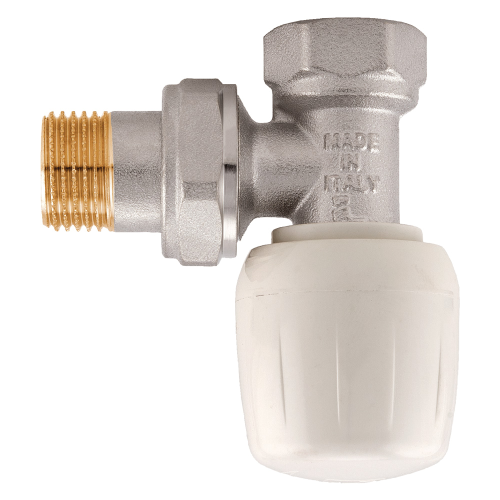 Valvola ad angolo per radiatori 3/8 f Itap