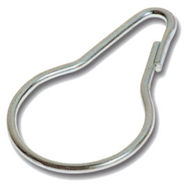 Ganci per tenda doccia Ø mm. 24,5 piccolo - cf.100 pezzi Senza marca